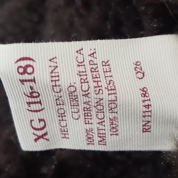 Faded Glory Sherpa Sweater Jacket - Picture 13 of 15